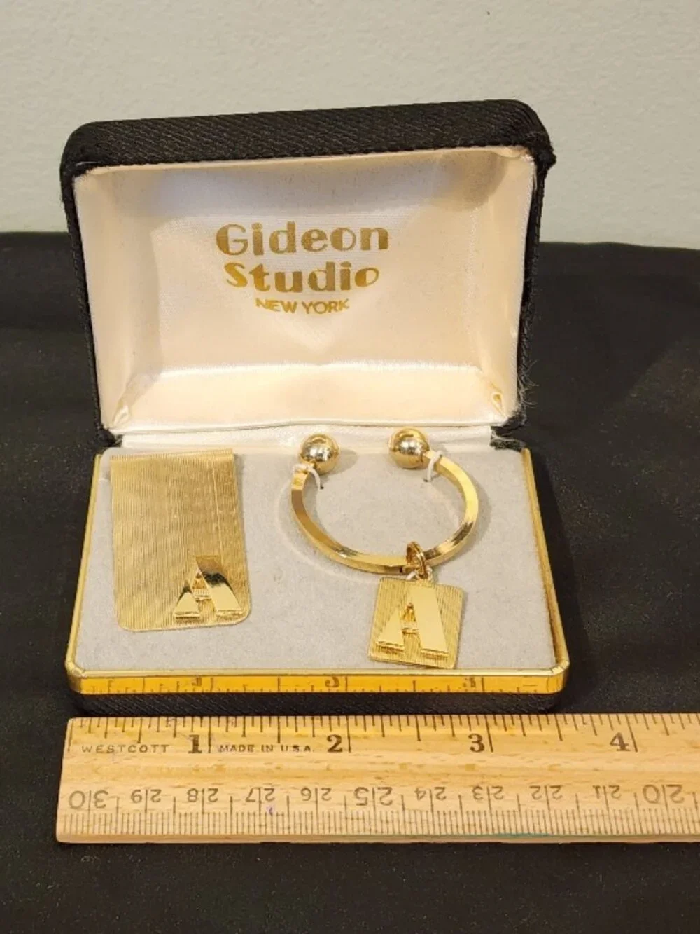 Vintage Money Clip & Key Ring Set - Gideon Studio New York